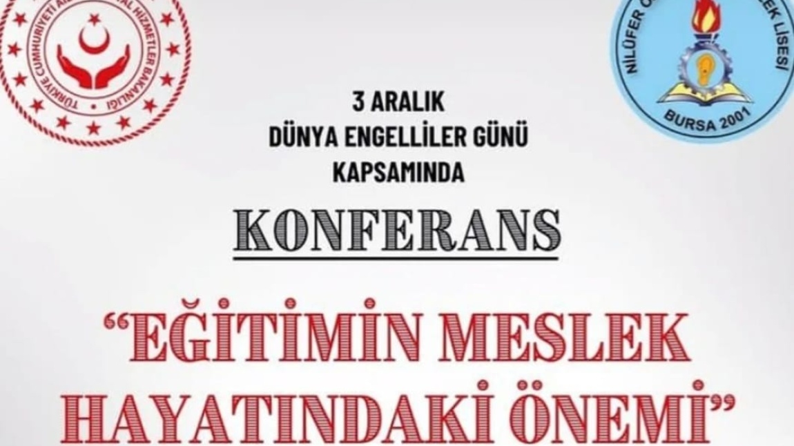 Eğitimin Meslek Hayatındaki Önemi Hakkında Konferans