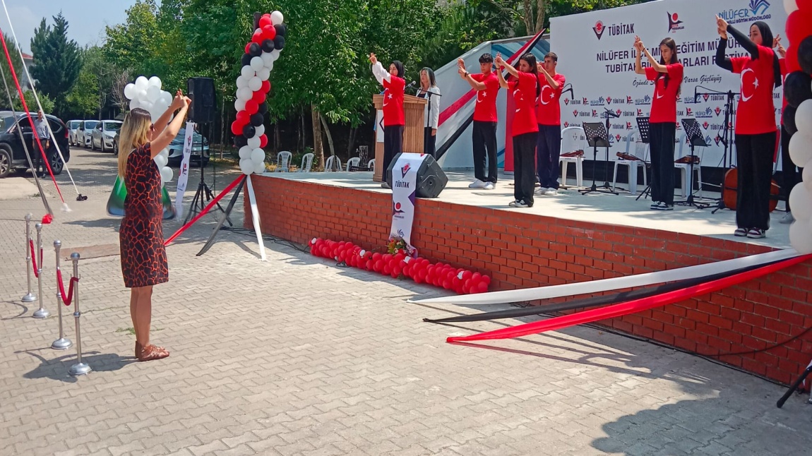NİLÜFER'DE TÜBİTAK 4006-C BİLİM FUARLARI FESTİVALİ KAPSAMINDA BİLİM RÜZGARI ESİYOR
